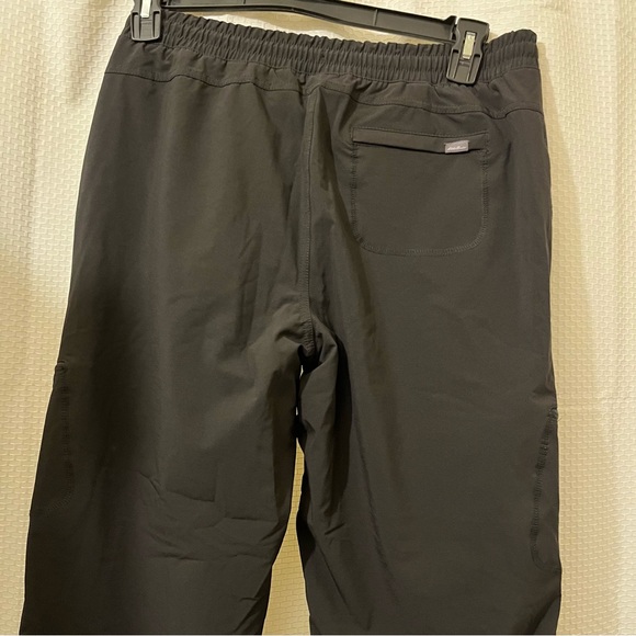 Eddie Bauer Fleece Lined Joggers Outdoor Winter Trail Drawstring Black Size 6 - Picture 10 of 14